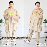 MODERN PONCO LENGAN CELANA MANTOL JAS HUJAN JUMBO PVC
