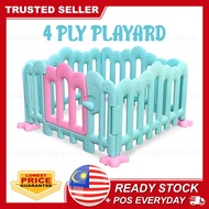 4 PLY PLAYARD Baby Playpen Baby Safety Fence Pagar Permainan Keselamatan Kanak