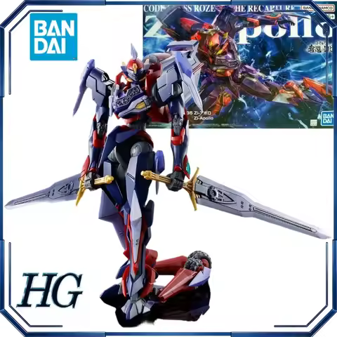 Bandai HG 1/35 Zi-Apollo Action Figures Code Geass: Rozé of the Recapture Anime Model Assemble Model