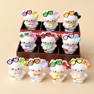 10PC Heart Eye Glasses Cat Cute 3D Resin Charms for DIY(7-284)