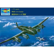 Trumpeter 1/72 German FW-200C-8 Otto Bomber Reconnaissance Aircraft Transport World War Ii Assembled