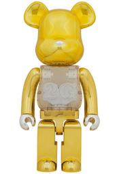 Image.台中逢甲店 BE@RBRICK BEARBRICK 庫柏力克熊 1000% 金色 2G REVERSE