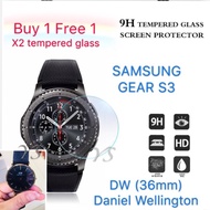 Samsung Gear S3 DW watch Ultra-thin HD tempered glass screen protector 33~36mm