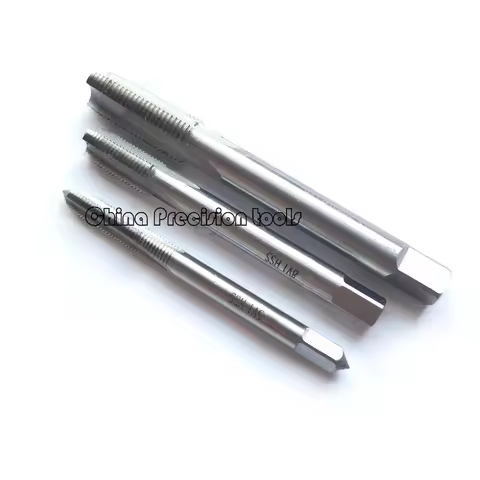 HSS Schrader Tyre Valve Thread Tap 5V1 5V2 6V1 8V1 8V2 Right Hand Cutting Straight Flute Taps 10V1 1