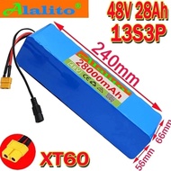 48V Lithium Li-ion Battery 48v 28Ah 1000W 13S3P li-ion Battery Pack 54.6v Ebike Electric Bicycle Sco