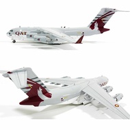 Qatar Emiri Air Force C-17 1/200 Diecast model Hogan wings