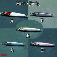 Micro jig 3g / metal hard lure / jigger