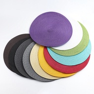 Coasters Table Mat Insulation Pads Home Supply 38cm Hand Woven Round Placemats &