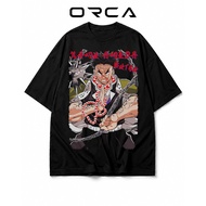 Orca T-shirt with Himejima Gyoumei Demon Slayer print - High quality Cotton fabric - ORCA166