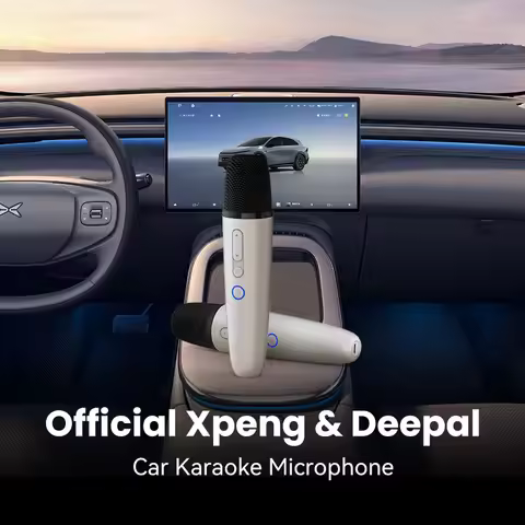 Official XPeng & Deepal Factory Car Microphone With Receiver, Karaoke Microphone for Xpeng & Deepal 