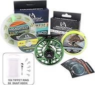 M MAXIMUMCATCH Maxcatch Fly Fishing Reel with CNC-machined Aluminum Body Avid Series Best Value - 1/