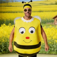 [Cuticate21] Honeybee Cosplay Outfit Family Friends Clothes Gift Bee Costume with A Hat