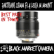 [BMC] 7Artisans 28mm F1.4 Leica M Mount *Local Warranty