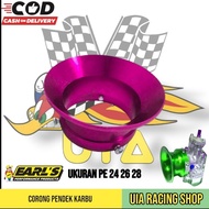 Corong pendek pe 24 28 velocity karbu matik beat