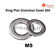 M5*10*1 - SS304 Stainless Steel 304 Plate Ring