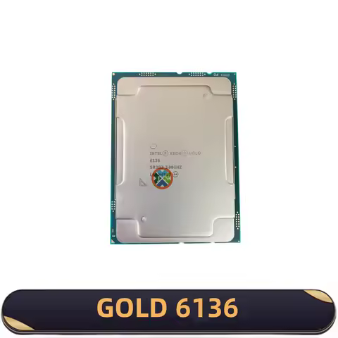 Intel Xeon GOLD 6136 CPU 12-Cores 24-Thread 3GHz 25MB Smart Cache 150W LGA3647 GOLD6136