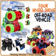 4 Wheels Monster Trucks Kids Toys Car Kereta Permainan Budak Kanak-Kanak Hotwheels kid car 4x4