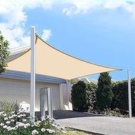 300D Waterproof Polyester Square Rectangle Shade Sail garden terrace Canopy swimming Sun shade Camping Hiking Yard sail awning