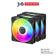 CASE FAN (พัดลมเคส) ARCTIC P14 PRO A-RGB - 140MM ARGB PWM PACK 3 BLACKCASE FAN (พัดลมเคส) ARCTIC P14