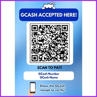 ☃ ۞ GCASH RATES LAMINATED LOAD SIGNAGES A4 SIZE GCASH RATES