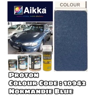 AIKKA AUTOMOTIVE PAINT / PROTON ISWARA 10942 / NORMANDIE BLUE /  TOUCH UP PAINT / DIY CAT SPRAY TIN 