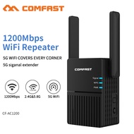 Comfast 1200Mbps Long Range Dual Band 2.4+5Ghz Wireless Wifi Repeater High Power Signal Booster Wi f
