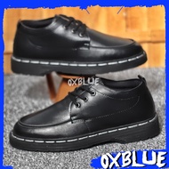 HITAM Oxblue Beier - Docmart Men's Black Work Loafers Formal Shoes