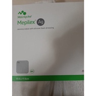 Mepilex Ag Antimicrobial Foam Wound Dressing 17.5cm x 17.5cm 1's / 5's (Exp: February 2026) 287321