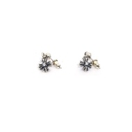 Cross Drop CZ Earring Chrome Hearts Earrings