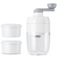 (MTPJ) Manual Ice Shaver Snow Cone Machine Portable Shaved Crushed Ice Maker Crusher with 2Free Ice