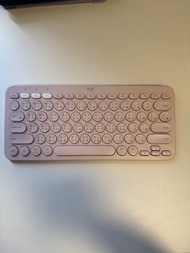 Logitech K380 藍牙鍵盤 (粉紅色)