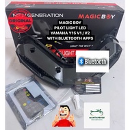 MAGIC BOY RACING LED PILOT LIGHT WITH BLUETOOTH YAMAHA Y15ZR / Y15-V1 / Y15-V2 & LC135 FI V8 MATA GA