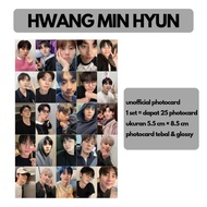 [UNOFFICIAL SET] KOREAN ACTOR PHOTOCARD HWANG MIN HYUN