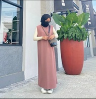 INNER DRESS SPAN  BAHAN MANGO KNIT