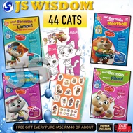 44 kucing CATS -MARI BERMAIN/GAME BOOK/BUKU STICKER SESUAI UMUR : 4 tahun - 7 tahun