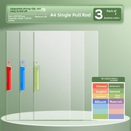 MANDAIYANGGUANG | Transparent Insert Page File Folder A4