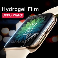 1-3Pcs For OPPO Screen Protector Hydrogel Film Smart Watch Cover For OPPO Watch Free 2 41mm 42mm 46mm Soft Film