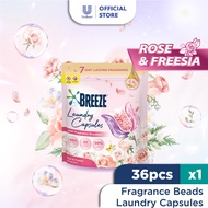 Breeze Laundry Capsules with Fragrance Booster Beads 36 pcs