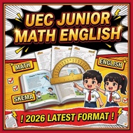 [INSTANT DELIVERY] 独中生必备 UEC Junior Middle 数学英文练习 + 标准答案 | 初中统考 Format Sebenar 2026