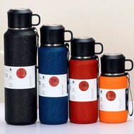 Large-Capacity Thermos Cup Outdoor Stainless Steel Thermos Cup Bullet Thermos Cup Car Tea Water Sepa