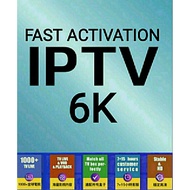 FAST ACTIVATION TRIAL FREE 6KIPTV IPTV6K IPTV..