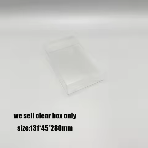 Transparent Storage Case PET Box for DS NDS Learn with Typing Adventure Display Protection Box