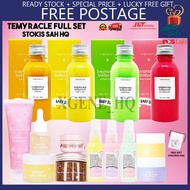 TEMYRACLE Brightening Body Scrub, Merdeka Lip Scrub, Cushy Lip Balm, Coffee Scrub, Detox Mask [READY