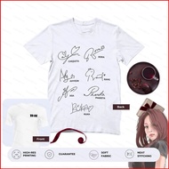 PDF2 BABYMONSTER T-Shirt OT7 Ahyeon Asa Ruka Rami Pharita Rora Chiquita Kpop Merch Tee