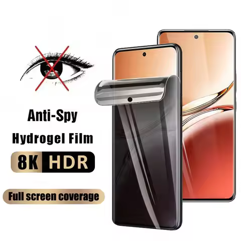 Anti-Spy Privacy Hydrogel Film Screen Protector For Vivo S18 Y12 China Y36m Y36i Y36 iQOO 12 Pro