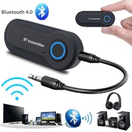 Wireless Bluetooth Transmitter A2DP Audio RCA to 3.5mm AUX +USB Adapter HUB
