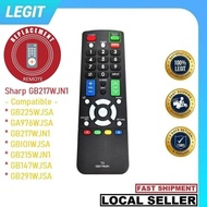 SHARP TV/LED/LCD Remote Control Replacement (GB217WJN1) RM-L1046 Replacement GB217WJN1 GB217WJSA