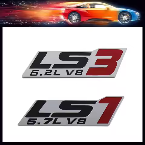 3D Premium for SS Pontiac G8 GXP C6 ZR1 LS3 6.2L LS1 5.7L V8 car Fender trunk Rear Decal Emblem Badg