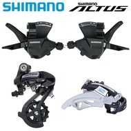Shimano Altus M310ด้านหน้าด้านหลังเปลี่ยนเกียร์ SL-M315กลุ่มความเร็ว3X7 3x8
