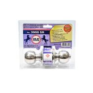 RMI ลูกบิดประตูสแตนเลส 3900SR ห้องน้ำ (แผง 1 ลูก)